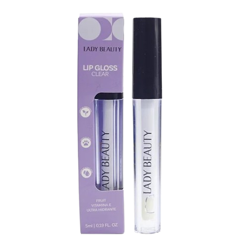 LIP GLOSS CLEAR / LADY BEAUTY