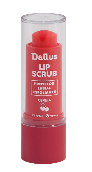 LIP SCRUB - ESFOLIANTE LABIAL - CEREJA / DAILUS