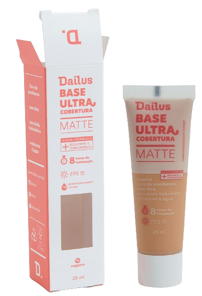 BASE ULTRA COBERTURA MATTE - COR D6 / DAILUS