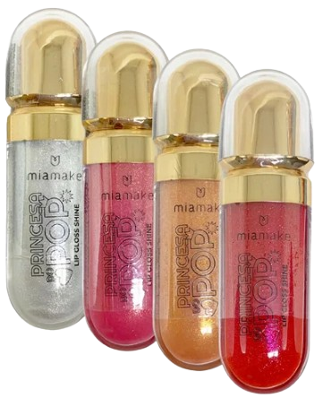 LIP GLOSS SHINE - PRINCESA DO POP / MIA MAKE