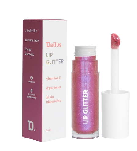 LIP GLITTER - PINK GLASS / DAILUS