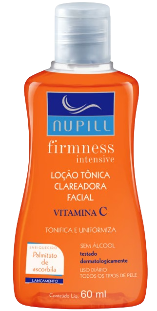 LOÇÃO TÔNICA FACIAL 60ML - VITAMINA C / NUPILL
