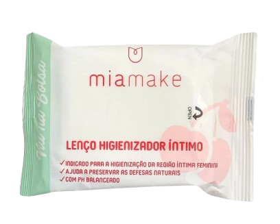 LENÇO HIGIENIZADOR ÍNTIMO / MIA MAKE