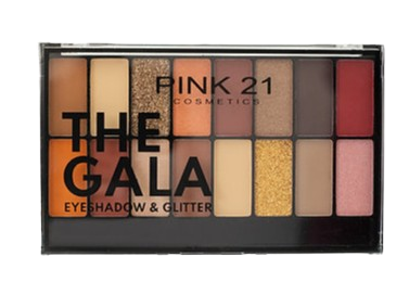 PALETA DE SOMBRAS THE GALA - COR 01 / PINK 21