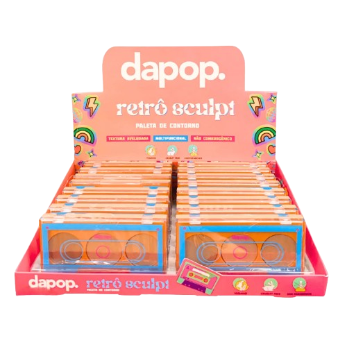 BOX PALETA DE CONTORNO - RETRÔ SCULPT / DAPOP