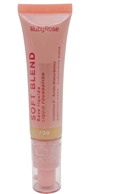 BASE LÍQUIDA SOFT BLEND - F30 / RUBY ROSE