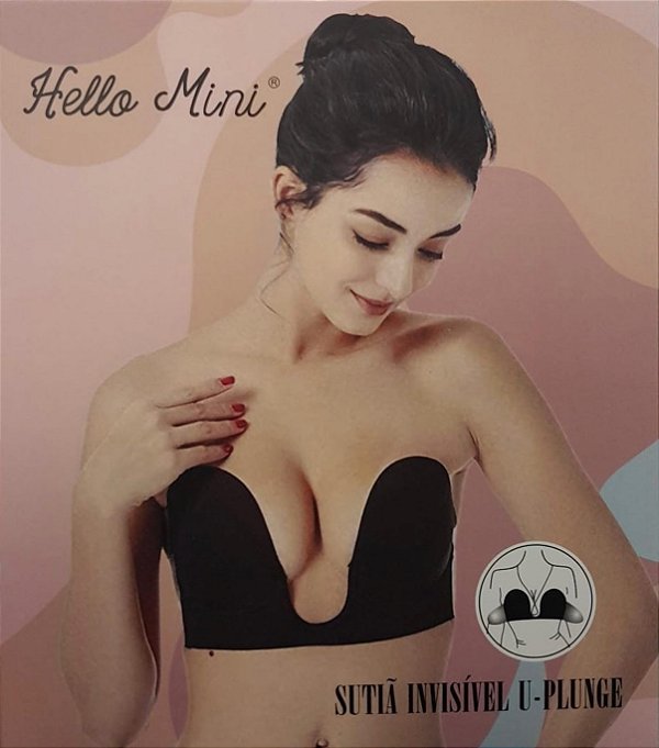SUTIÃ INVISÍVEL PLUNGUE / HELLO MINI