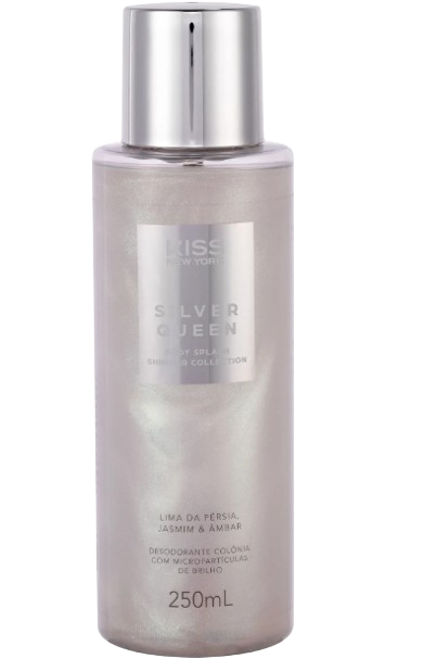 BODY SPLASH SHIMMER COLLECTION - SILVER QUEEN / KISS NEW YORK