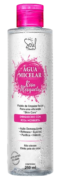 ÁGUA MICELAR - ROSA MOSQUETA / SOUL COSMÉTICOS