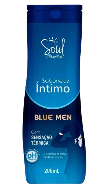 SABONETE ÍNTIMO BLUE MEN / SOUL COSMÉTICOS