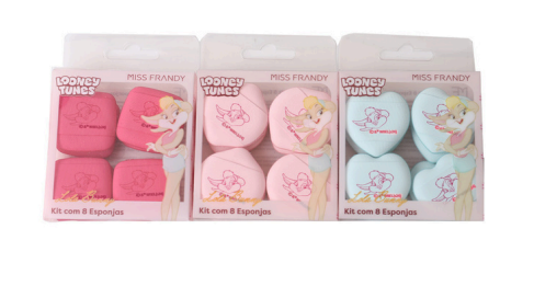 KIT DE ESPONJAS LOLLA BUNNY/ MISS FRANDY