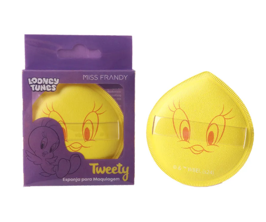 ESPONJA PARA MAQUIAGEM TWEETY/MISS FRANDY