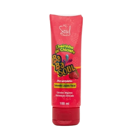 SABONETE LÍQUIDO FACIAL MORANGUINHO / SOUL COSMÉTICOS