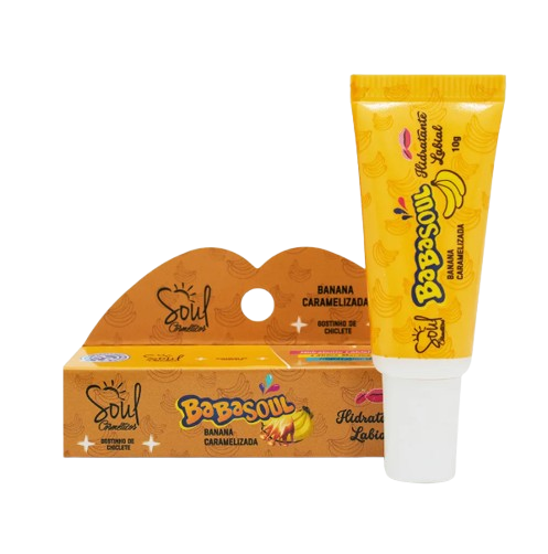 HIDRATANTE LABIAL BABASOUL -BANANA CARAMELIZADA / SOUL COSMÉTICOS