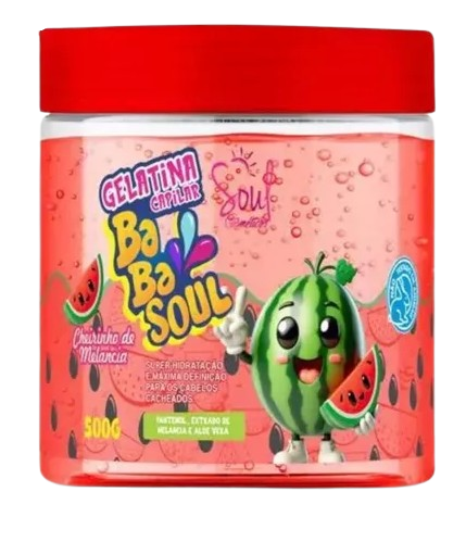 GELATINA CAPILAR - CHEIRINHO DE MELANCIA / SOUL COSMÉTICOS