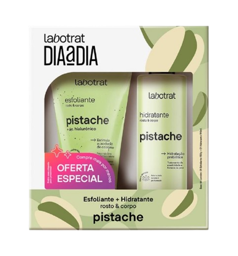 HIDRATANTE+ESFOLIANTE CORPO E ROSTO - PISTACHE / LABOTRAT