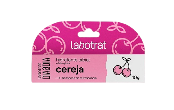 HIDRATANTE LABIAL EFEITO GLOSS 10G - CEREJA / LABOTRAT