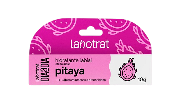 HIDRATANTE LABIAL EFEITO GLOSS 10G - PITAYA / LABOTRAT