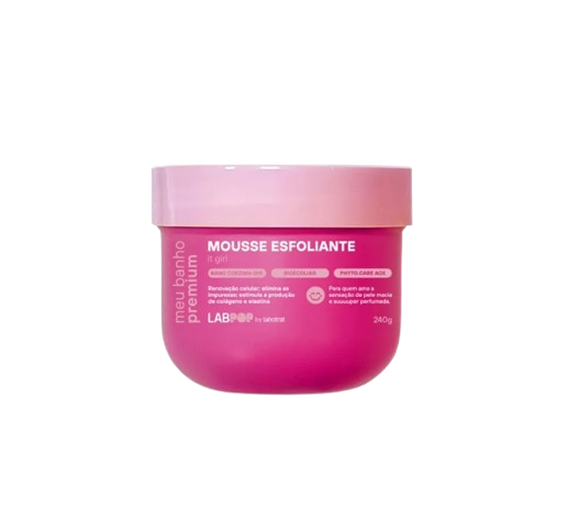 MOUSSE ESFOLIANTE MEU BANHO PREMIUM - IT GIRL / LABPOP BY LABOTRAT