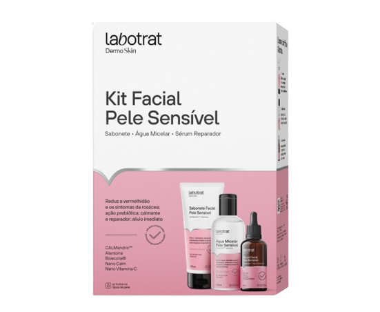 KIT FACIAL PELE SENSÍVEL / LABOTRAT