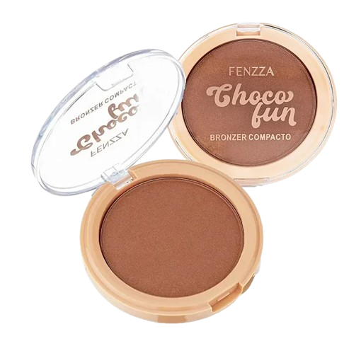 BRONZER COMPACTO CHOCO FUN - CACAU / FENZZA