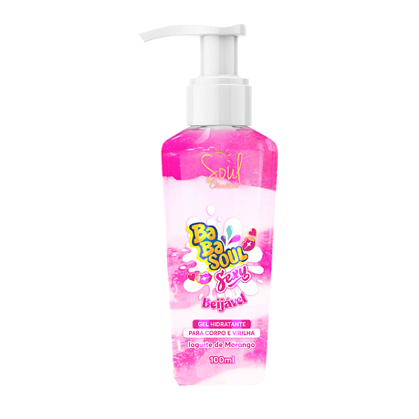GEL HIDRATANTE BABASOUL SEXY 100g - FRUTAS VERMELHAS / SOUL COSMÉTICOS
