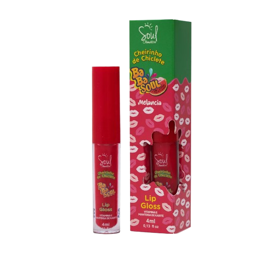 LIP GLOSS BABASOUL - MELANCIA / SOUL COSMÉTICOS