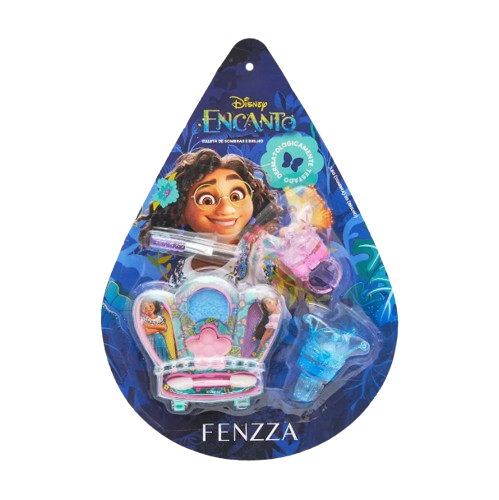 PALETA DE SOMBRAS E BRILHO  - ENCANTO DIS028 / FENZZA