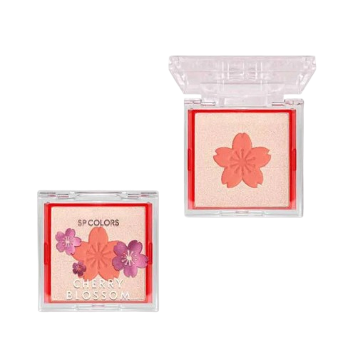 BLUSH E ILUMINADOR - CHERRY BLOSSOM COR B / SP COLORS