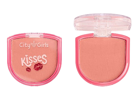 BLUSH COMPACTO KISSES - COR 03 / CITY GIRLS
