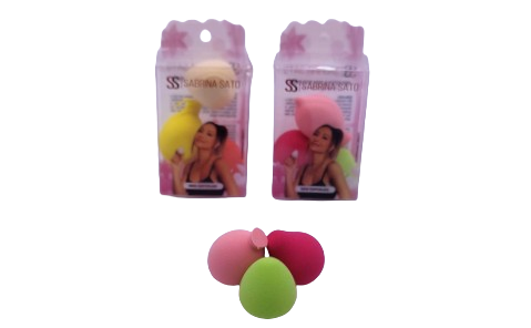 MINI ESPONJAS PARA MAQUIAGEM - SS-3105 / SABRINA SATO