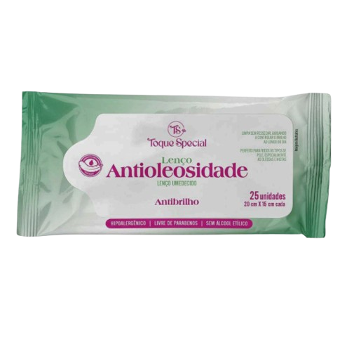 LENÇO UMEDECIDO ANTIOLEOSIDADE / TOQUE SPECIAL