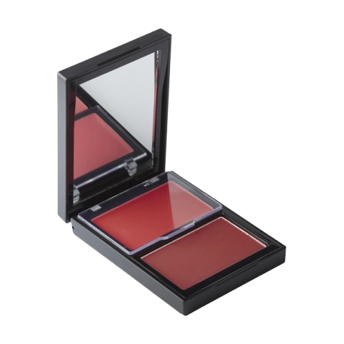 DUO DE BLUSH EM PÓ E CREMOSO EDITION - CORAL PAINT / OCÉANE