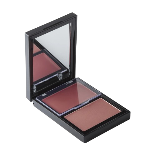 DUO DE BLUSH EM PÓ E CREMOSO EDITION - ROSY PAINT / OCÉANE