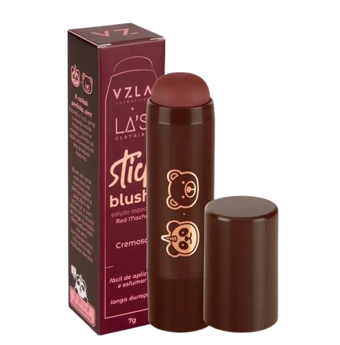 STICK BLUSH! EDIÇÃO ESPECIAL RED MOCHA / VIZZELA