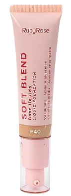 BASE LÍQUIDA SOFT BLEND - F40 / RUBY ROSE
