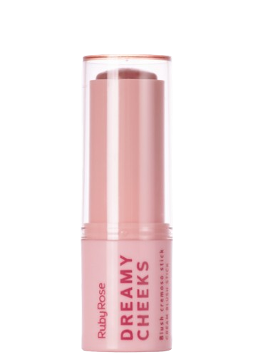 BLUSH CREMOSO CREAMY CHEEKS-RUSTY BROWN / RUBY ROSE