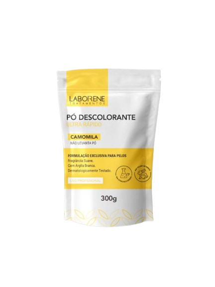 PÓ DESCOLORANTE ULTRA RÁPIDO - CAMOMILA 300G / LABORENE