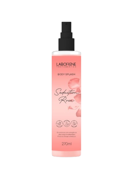 BODY SPLASH - SEDUCTION ROSE 270ML / LABORENE