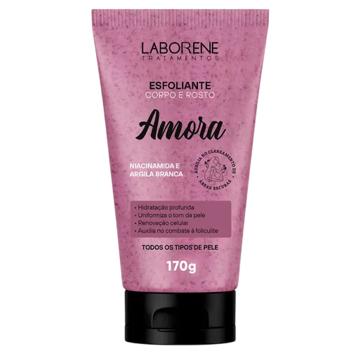 ESFOLIANTE CORPO E ROSTO - AMORA 170G / LABORENE