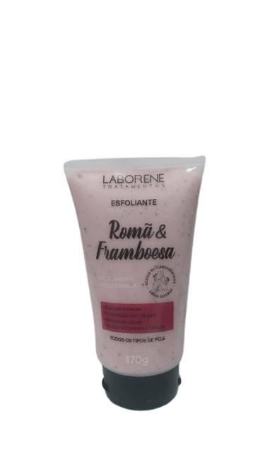 ESFOLIANTE CORPO E ROSTO - ROMÃ E FRAMBOESA 170G / LABORENE