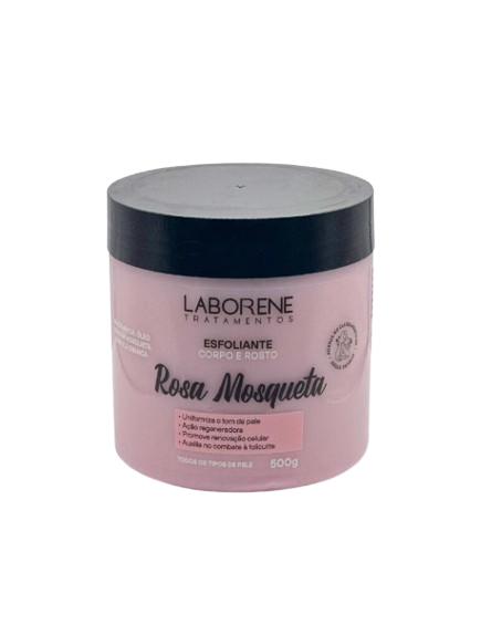 ESFOLIANTE CORPO E ROSTO - ROSA MOSQUETA 600G / LABORENE