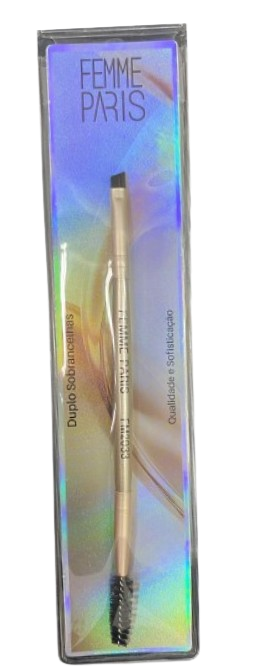 PINCEL DUPLO DE SOBRANCELHAS FM2033 / FEMMEPARIS