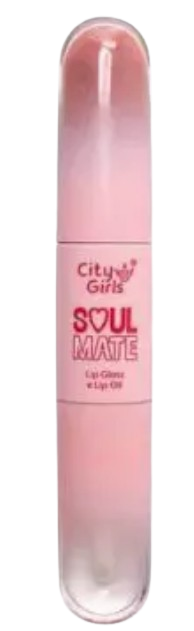 LIP OIL C/ LIP GLOSS MATTE 01 - SOUL MATE / CITY GIRLS