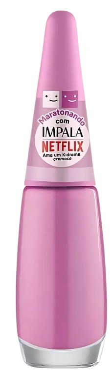 ESMALTE COM GLITTER FLOCADO - NETFLIX | AMA UM K-DRAMA  | IMPALA