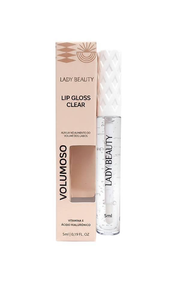 LIP GLOSS VOLUMOSO CLEAR / LADY BEAUTY