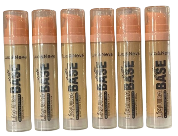 BASE LÍQUIDA MATTE ALTA COBERTURA - LN02540 / LUA E NEVE