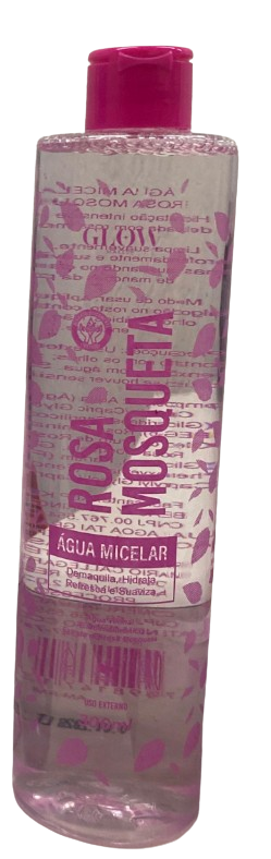 ÁGUA MICELAR - ROSA MOSQUETA / GLOW MAKEUP