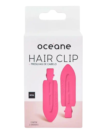 HAIR CLIP ROSA ESCURO - PRESILHAS DE CABELO / OCEANE