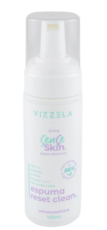 ESPUMA DE LIMPEZA RESET CLEAN | SENSE SKIN / VIZZELA